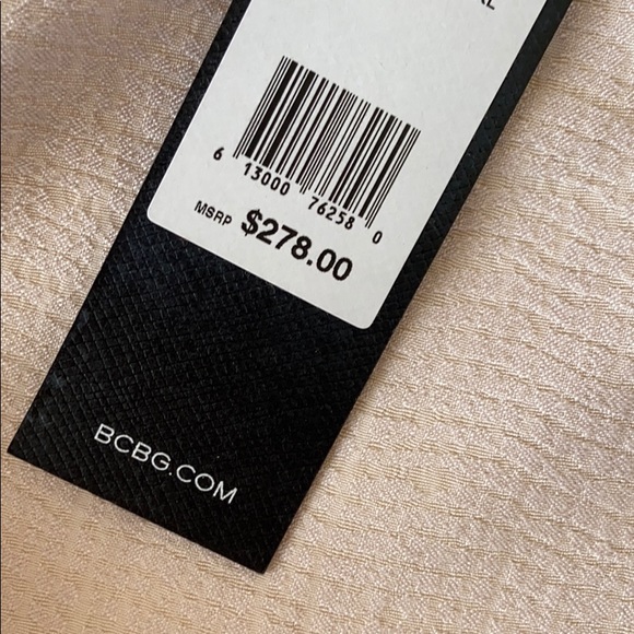 NWT BCBGMAXAZRIA Puff Sleeve Jumpsuit $278 - Picture 14 of 15